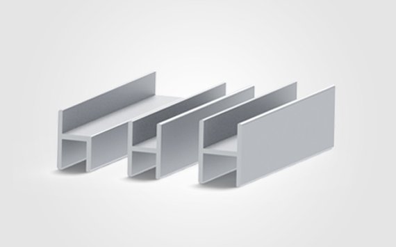 aluminum h channel