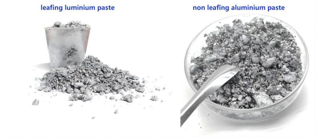 leafing and non leafing aluminium paste