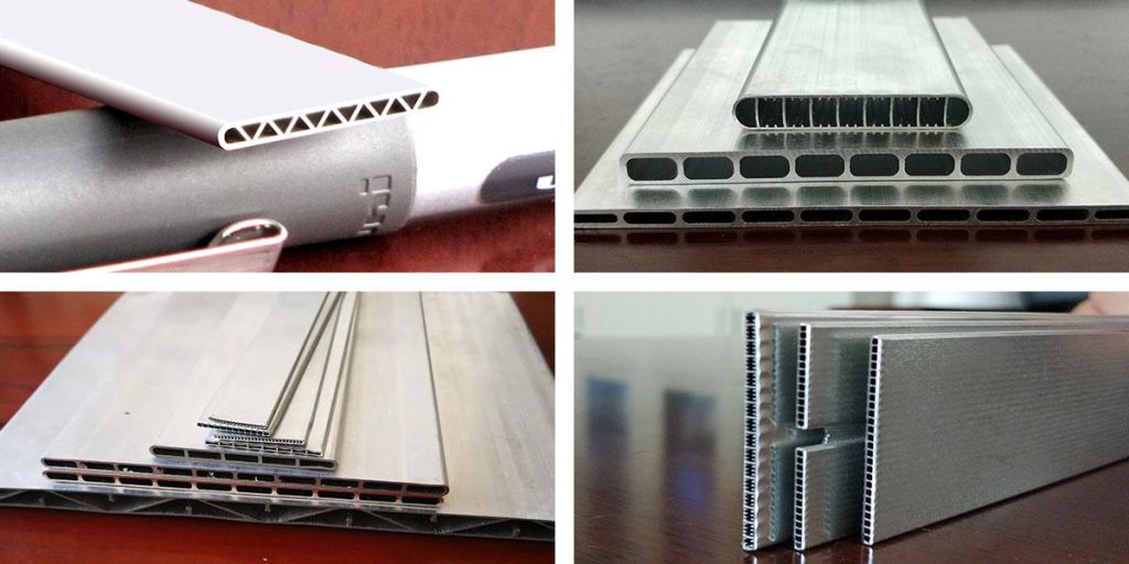 multi-port extrusion tubes