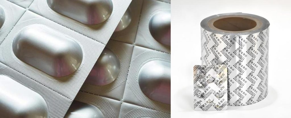 aluminium foil pharmaceutical packaging