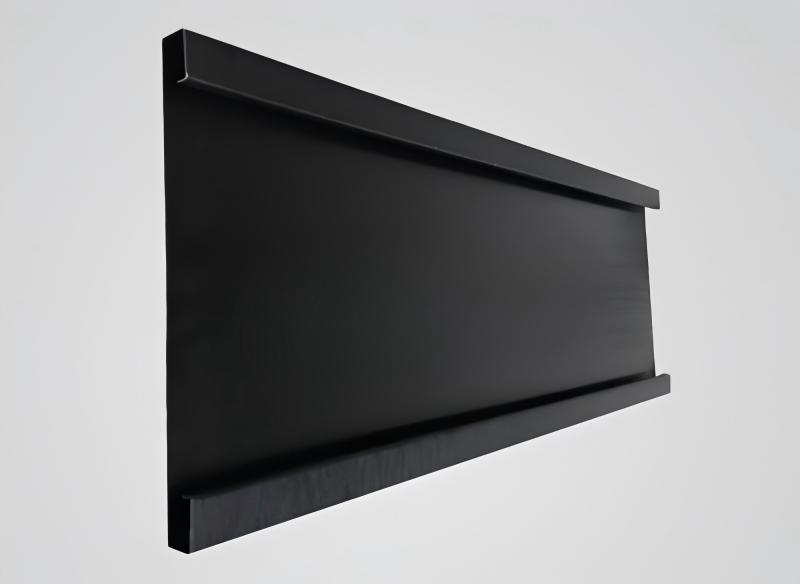 black anodized aluminum sheet