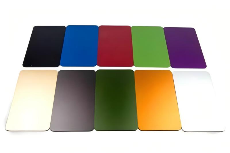 colored anodized aluminum sheets