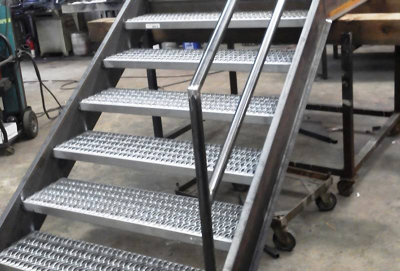 aluminum plate in Staircase handrails use