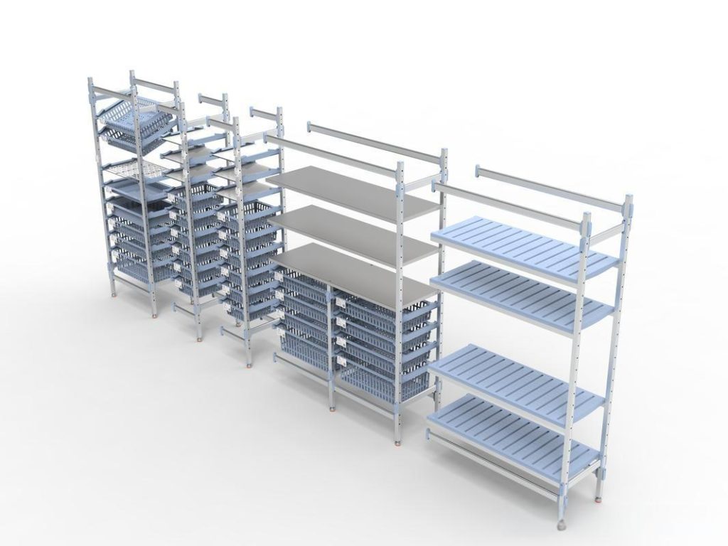 Aluminum Shelves