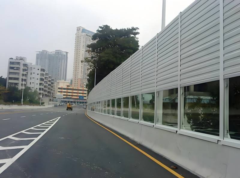 aluminum sheet for sound barriers