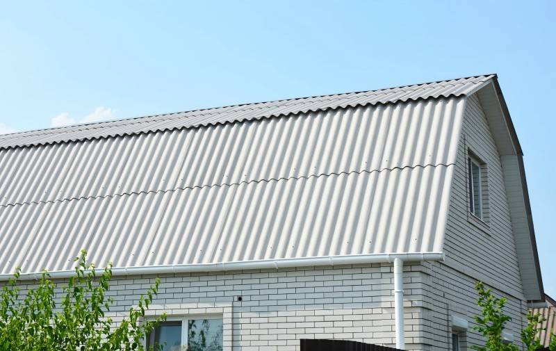 corrugated aluminium sheet roof