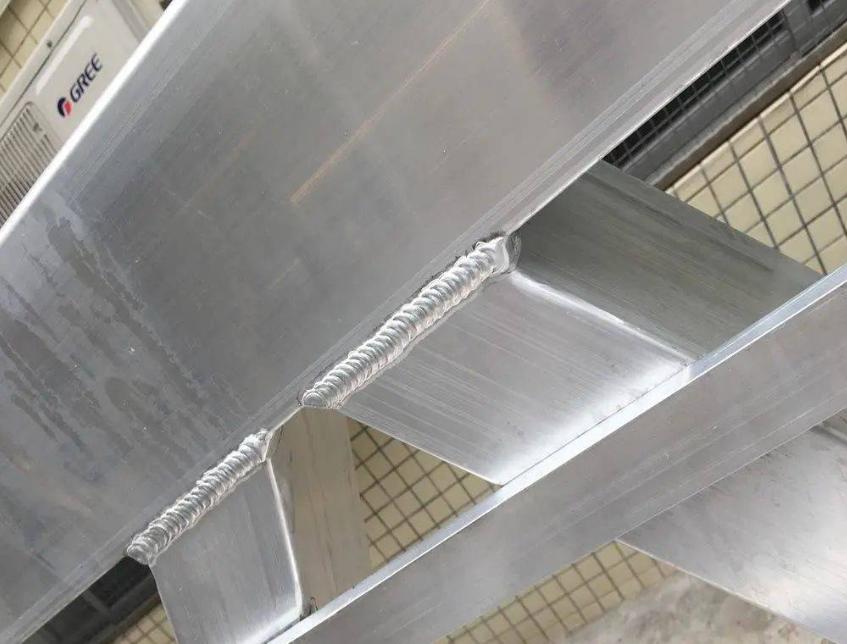 Welded aluminum structure